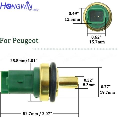 Geeignet zur Kennzeichnung des Kühlwassertemperatursensors 1338.C1 (1/3)