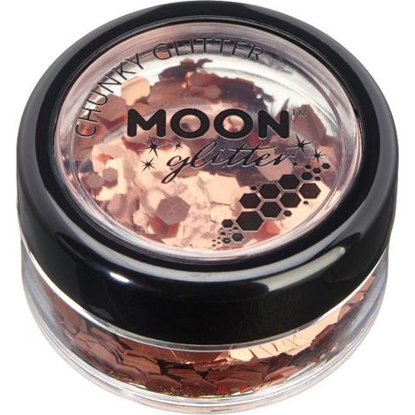 Moon Glitter Classic Chunky Glitter - Copper Bronze - Single - 3g - G20021