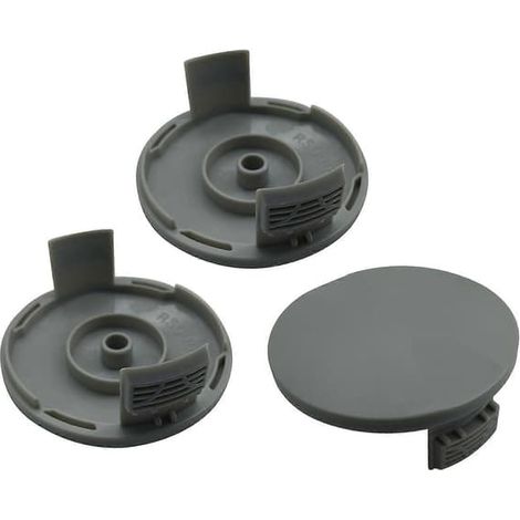 RAC122 Lot de 3 capuchons de bobine de rechange pour tondeuses à gazon Ryobi RLT4027, RLT4125, RLT5027, RLT6030, RLT5127 et RLT6130 (1/5)