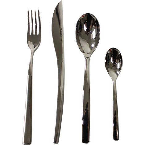 Servizio Set di Posate 24 Pezzi in Acciaio Alexander Athena Plus