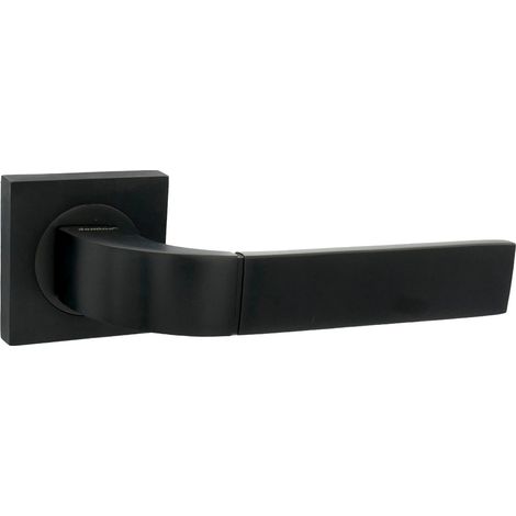 DOMINO Poignée de porte FOKUS-QR Noir Poignée Sans rosace Noir (1/5)