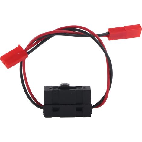Interrupteur Marche/Arrêt RC Électrique Nitro avec Connecteur JST pour Camion HSP 1/10 1/8 (1/5)