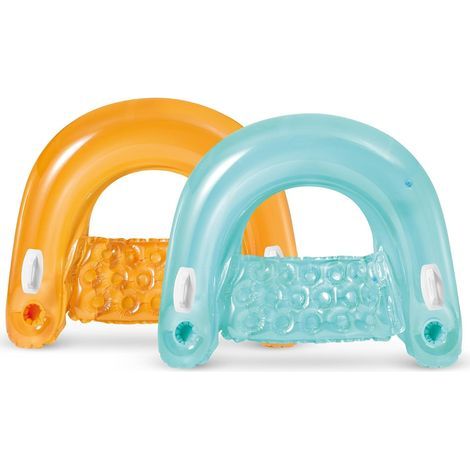 58859EU Sit'N Float Aufblasbares PVC Orange/Blau 152 x 99 x 0,1 cm (1/5)