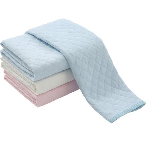 Paquete de 3 cambiadores impermeables para bebés - algodón ecológico, transpirable, lavable, reutilizable - 3 por paquete - 80 x 100 cm (1/5)