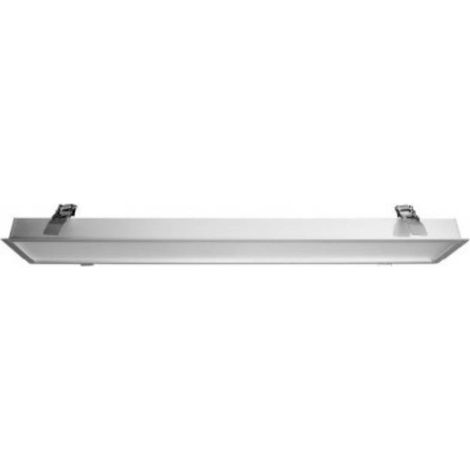 Linéaire LED encastrable Prismatique 600mm 18W 4000K - Garantie 5 ans Miidex Lighting® (1/5)