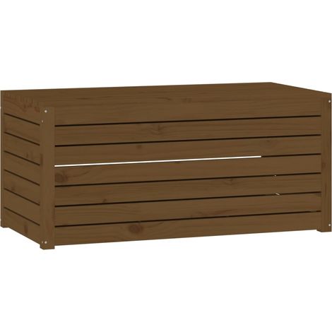 Maison Exclusive - Contenitore Giardino Ambra 101x50,5x46,5 cm Legno Massello Pino
