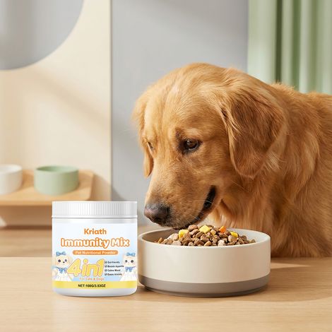 Poudre nutritionnelle pour animaux de compagnie : un soin quotidien pour la santé et le bien-être de votre animal – Ingrédients doux pour un confort optimal – 100 g (1/5)