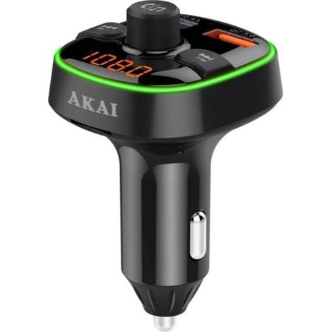 Transmisor fm Akai FMT-52BT pantalla led manos libres (1/3)