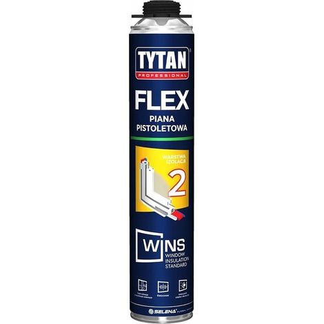 Espuma flexible Tytan Wins Flex para montaje de pistolas, 750 ml (1/2)