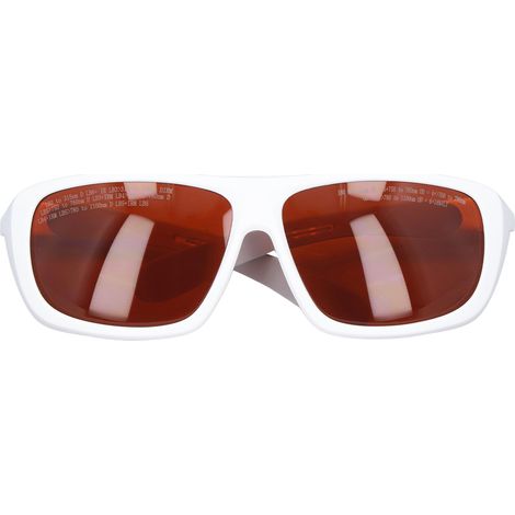 Laserschutzbrille 180–540 nm 750–1100 nm Schnelle Lichtreaktion PC Laserschutzbrille Weiß (1/5)