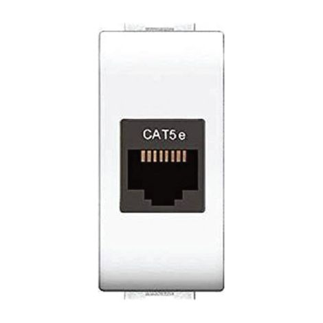 Presa Rj45 Easy Cat.5E Utp Autocrimpante Bianc. (Elettrocanali Cod. Ecse8989C5)