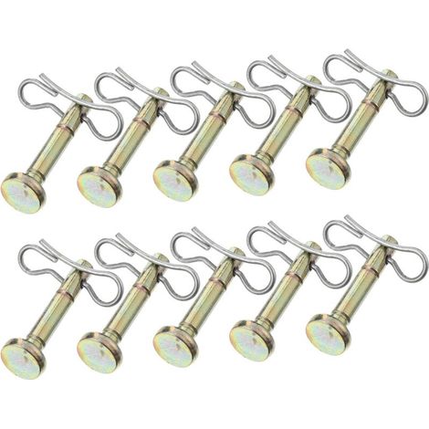 ot de 10 boulons de cisaillage pour Fraise à Neige et goupille de cisaillage - Compatible avec 738-04124 714-040 (1/5)