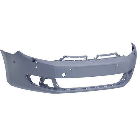 Pare-choc avant à peindre avec 6 trous pour radars et lave-phares Volkswagen Golf 6 2008-2012