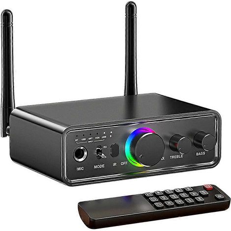 Bluetooth 5.3 Émetteur Récepteur 2-In-1 sans Fil Audio Adaptateur pour TV/PC/casque/KTV/maison Stéréo (1/5)
