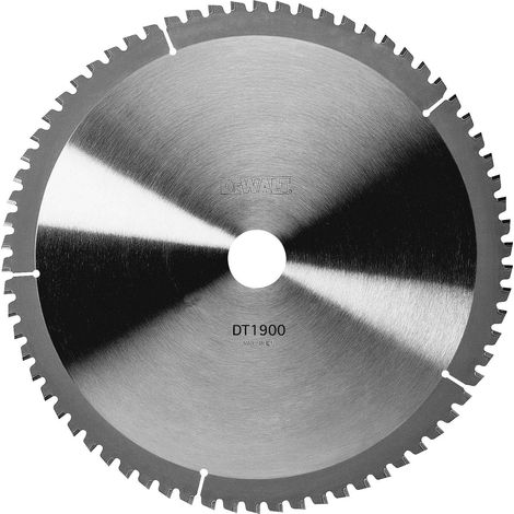 Lame de scie circulaire en métal 165/20 48tfz pour métal/acier, dt1924