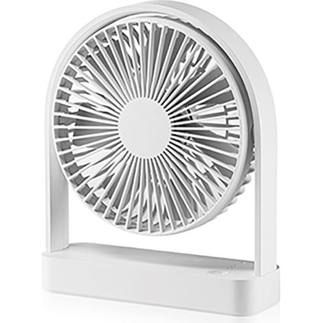 Ventilador de Mesa Portátil 2000mAh USB C Recargable – 3 Velocidades