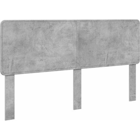 Maison Exclusive - Cabecero Gris Concreto Madera de ingeniería (1/5)