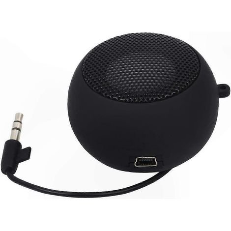 Mini enceinte portable avec batterie rechargeable, entrée AUX et prise casque 3,5 mm pour les voyages (1/5)