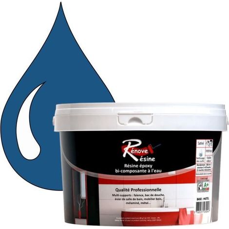 Peinture Résine - CAPRI - RAL 5019 - Bleu capri - 0.5L - Brillant - Multi-supports (1/4)