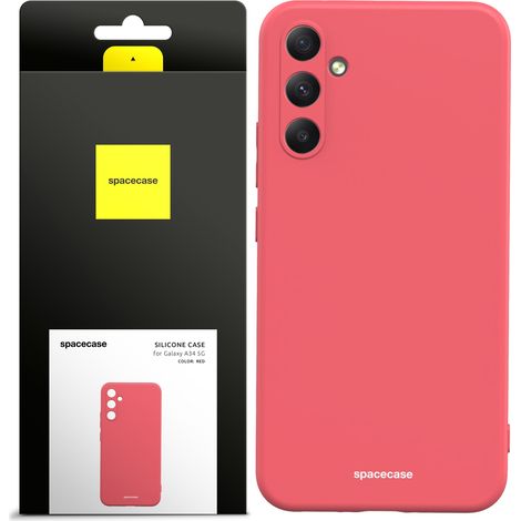 Robuste und stabile Silikon-Schutzhülle, mattes Cover für Galaxy A34 5G (1/5)