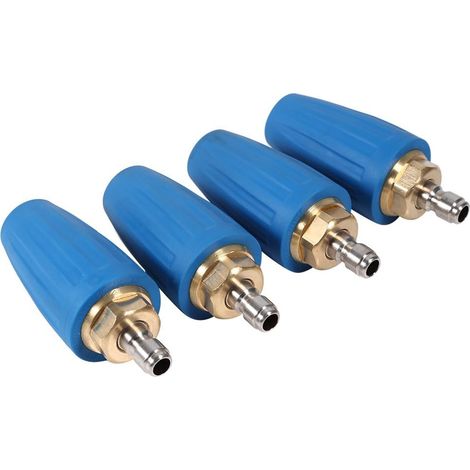 Quick Connect Pressure Washer Cleaner Accessories Spray Rotating Turbo Nozzle 3000PSI 1/4 "(3.5 GPM) (1/5)