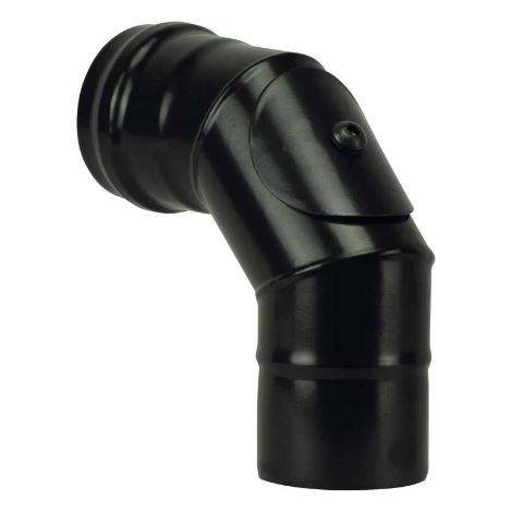 GOMITO A 90  ° CON ISPEZIONE PER STUFE A PELLET 'LIGHT'  EE  80 mm - SAVE