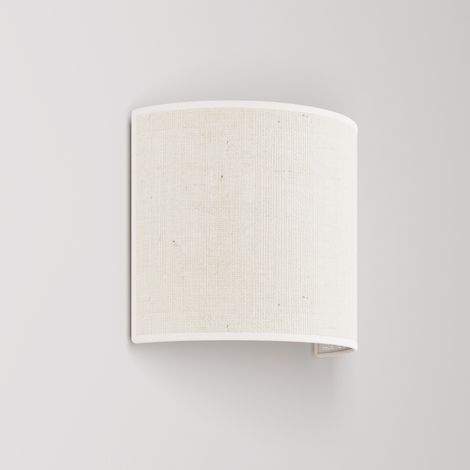 Applique Ventola con paralume in tessuto - Made in Italy