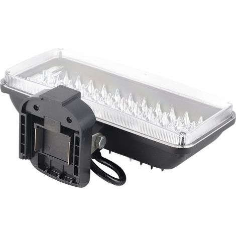 Lampe de travail 216W 11200LM, éclairage LED haute luminosité pour batteries BL1840, lampe de travail/spot LED d'extérieur, compatible avec les batteries lithium-ion Makita 18V BL1815, BL1850, BL1830, (1/5)
