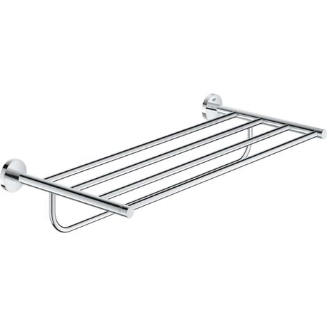 Grohe Essentials - Mensola porta asciugamani multipla, cromata 40800001