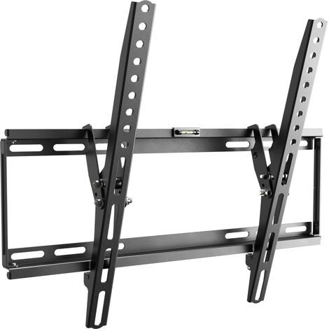 Support Mural TV 40 42 43 48 50 55 58 60 65 70 75 77 83 85 Pouces Plat Inclinable Universel Fixation Murale TV QLED OLED LED LCD Écran VESA 200x200 à VESA 400x400 (1/5)