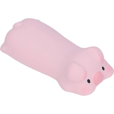 Niedliche Handgelenkauflage im ergonomischen Tierdesign reduziert Ermüdung – Cartoon-Handgelenkkissen aus PU für Maus, Tastatur und Computer, rosa Schweinchen (1/5)
