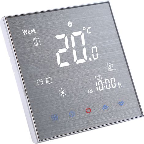 Thermostat numérique pour chaudière à eau/gaz BTH-2000L-GC, grand écran LCD, commandes tactiles, 5 A CA, 95-240 V (1/2)