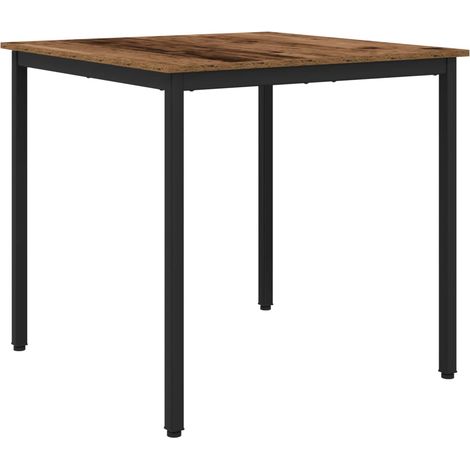 Maison Exclusive - Esstische 80 x 80 x 75 cm Holzwerkstoff Eichen (1/5)