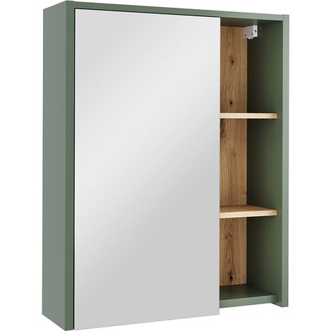 Armoire de toilette Viola, Vert/Artisan, 60x75cm, Vicco (1/5)