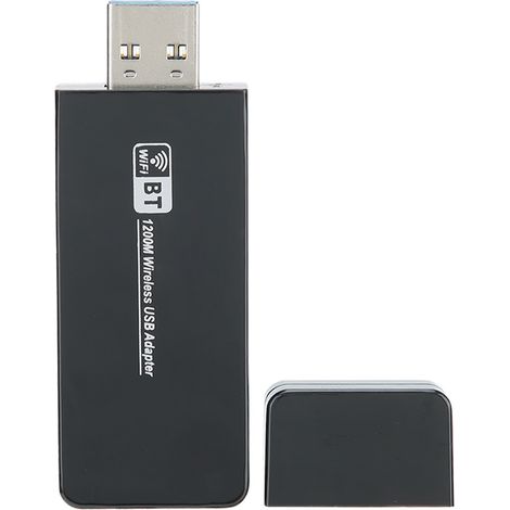 Carte réseau sans fil double bande Bluetooth 4.1 AC 1200M pour XP / VISTA / WIN7 / WIN8 / WIN10 (1/5)