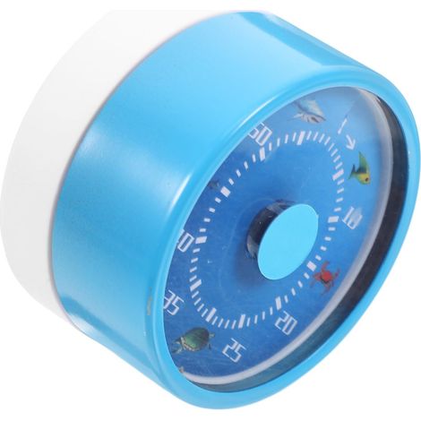 Gadpiparty Minuteur Cuisine Mécanique et Bleu Cuisine en Acier (1/5)
