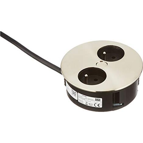 Bachmann 931002 Spina Schuko, nero (1/4)