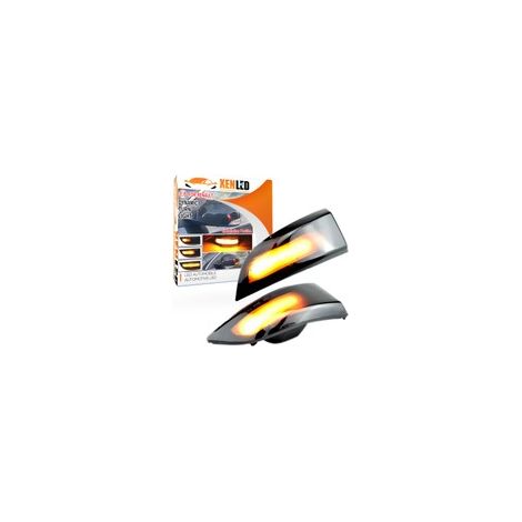 Répétiteurs RÉTRO LED DYNAMIQUE DÉFILANT Mégane III - Renault - Clignotant - Homologué ECE (1/5)