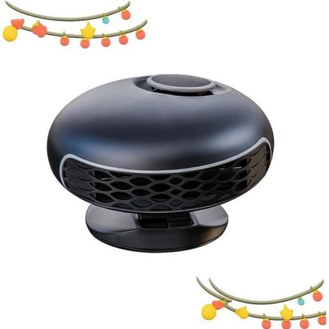 Chauffage Portable Pour Voiture - 12 V - Dégivreur Pare-Brise Et Ventilateur Réversible - Noir - 1 Pièce (1/5)
