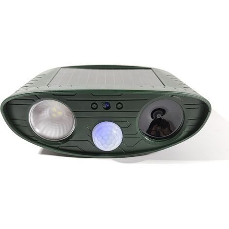 Nouveau répulsif solaire infrarouge pour chats et chiens avec fonction stroboscopique améliorée (1/5)
