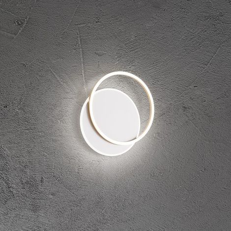 Plafonnier Led Orbit Blanc Et Or 43W Perenz En Aluminium (1/5)