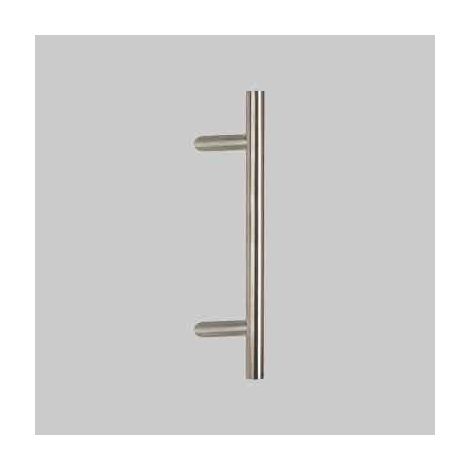 Maniglione inox inclinato arizona diametro 30x500 mm, inter. 350 mm - col. inox satinato conf. da 2 pz