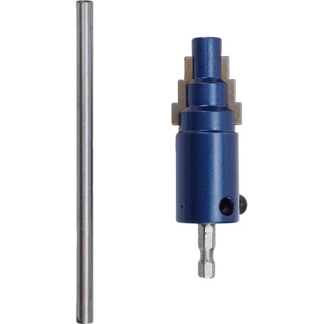 Kit extracteur de tuyaux cassés 3 tailles (1/2", 3/4", 1") - Clé à pipe interne en acier CrV - Pour perceuse ou usage manuel - Compatible PVC, CPVC, PEX (1/5)