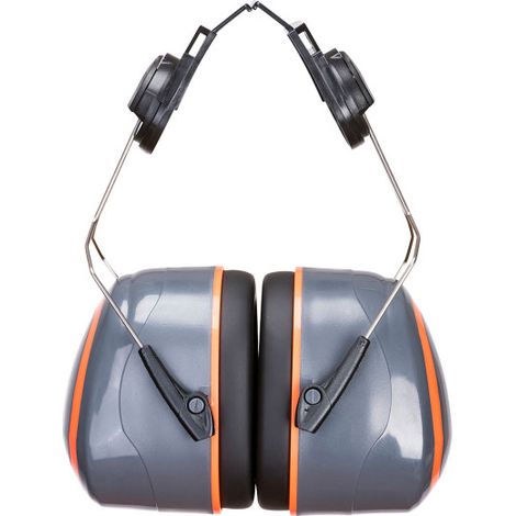 Coquilles Anti-bruit Hv Extreme Monté Sur Casque Couleur : Gris/orange Taille  - Portwest