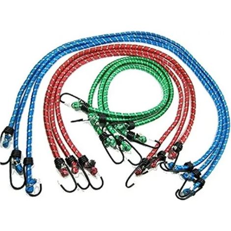 CINGHIA ELASTICA CM. 80 CON GANCI IN METALLO