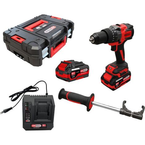 Akkuschrauber-Bohrschrauber-Set 18V - KSTOOL - mit 2 Akkus 18V 8Ah - Ladegerät - Koffer - 515.4730F (1/5)
