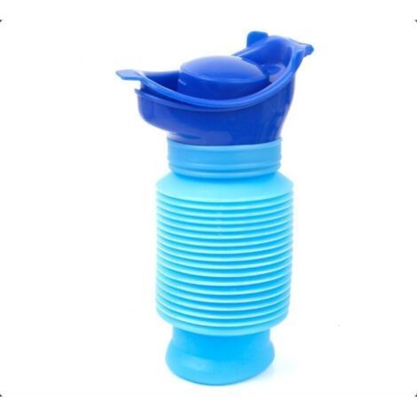 750 mL A Urinoir d'urgence rétractable Mini toilette portable pour le camping, l’extérieur et les voyages Pour enfants et adultes (1/5)