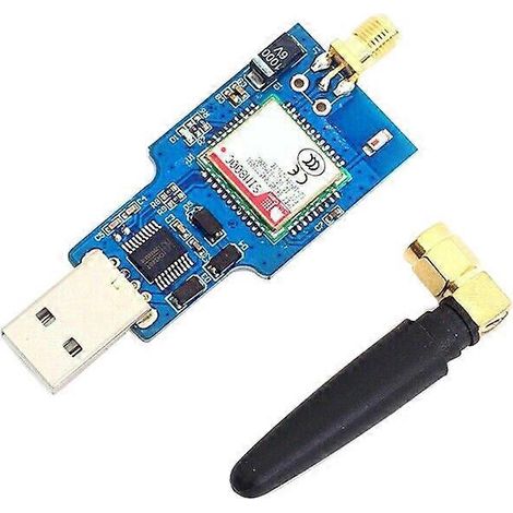 Module GSM GPRS SIM800C pour messagerie SMS Bluetooth avec antenne-- (1/5)