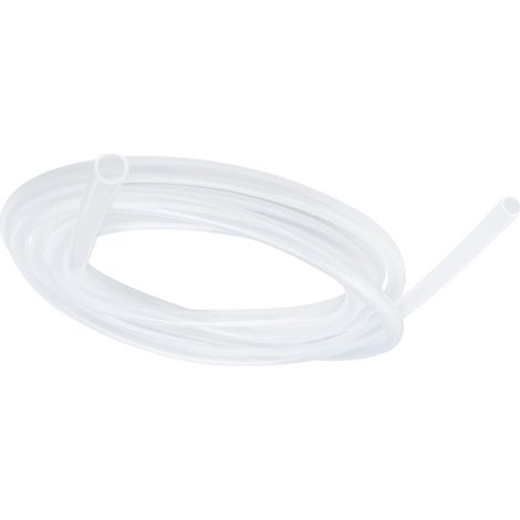 Tuyau en silicone de qualité alimentaire 6 mm ID x 8 mm OD, tuyau flexible en silicone transparent pour eau et air, longueur 3 mètres (1/5)