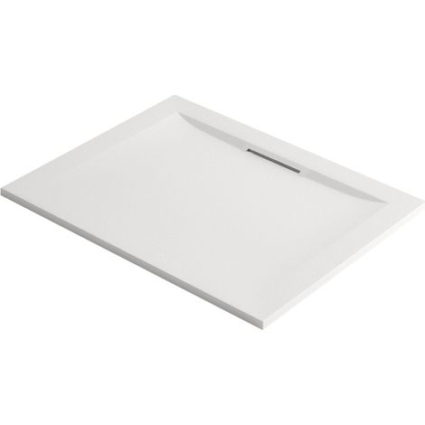 Receveur de douche 100 x 80 JACOB DELAFON Flight Pure rectangle blanc (1/5)
